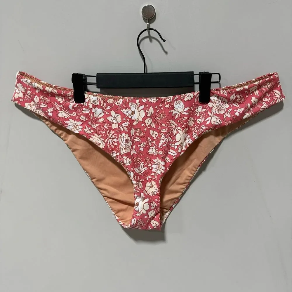 J.Crew - Size 2X - NWT - Curved-waist cheeky bikini bottom in tossed floral